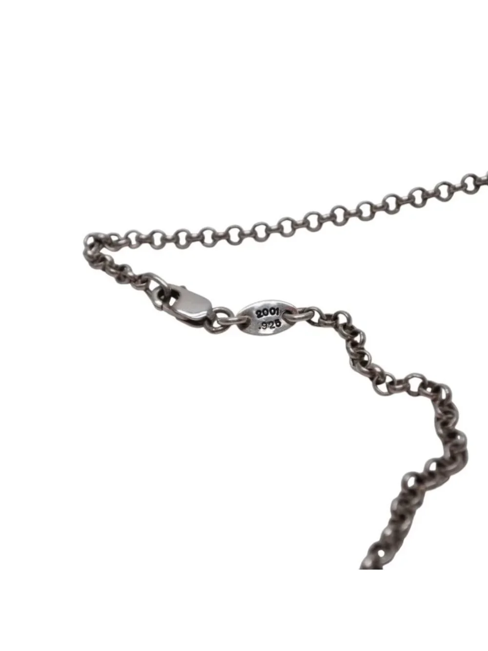 Chrome Hearts Scroll Label Neckchain Necklace